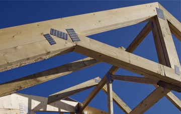 Old Edlington roof trusses for new builds and additions